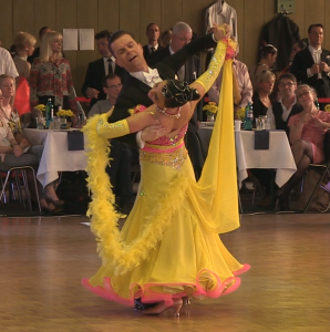 Deutsche Meisterschaft der Senioren II S im Tanzen : Gert Faustmann und Alexandra Kley aus Berlin sicherten sich den Titel