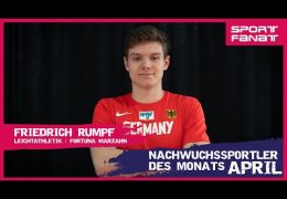 Friedrich Rumpf  – Nachwuchssportler des Monats April 2022