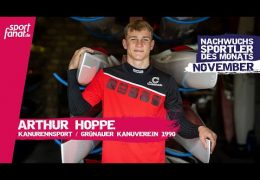 Arthur Hoppe – Nachwuchssportler des Monats November 2023