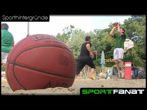 Beachbasketball – aus der Halle, an den Strand