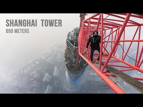 Die Besteigung des Shanghai Towers